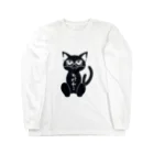 blueberryショップのめがねこ Long Sleeve T-Shirt