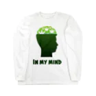 420 MUSIC FACTORYのin my mind 頭が一杯 ロングスリーブTシャツ