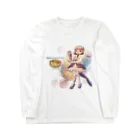 LusterAの【魔法少女】魔法のオオカワウソ大川さん Long Sleeve T-Shirt