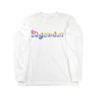 kashiwamochi-NBiのバイジェンダーを主張する Long Sleeve T-Shirt