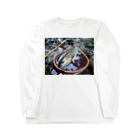 Takashit商会のフライフィッシング アマゴ Long Sleeve T-Shirt