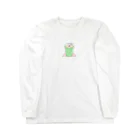 ぱ！のふわふわねこ クリームソーダ Long Sleeve T-Shirt