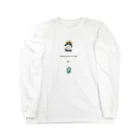 shiga-illust-sozai-goodsの信楽焼 たぬき 〈滋賀イラスト素材〉 Long Sleeve T-Shirt