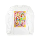 はいからヒストリカルSUZURI店のGO！GO！文化ちゃん Long Sleeve T-Shirt