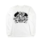 アニソンバーあにすた！の白黒 Long Sleeve T-Shirt