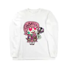 h45m69のお遍路Genie(ハートマーク) Long Sleeve T-Shirt