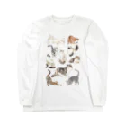 SHIMASATOMIのCATS Long Sleeve T-Shirt