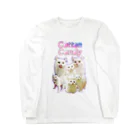 ﾆｪﾝﾁｪﾝｽﾞのCotton Candyな耳毛 Long Sleeve T-Shirt