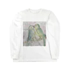 星めぐりマキのラブラブセキセイインコ Long Sleeve T-Shirt