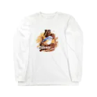 jun-hoshiのルリビタキ ♂ Long Sleeve T-Shirt