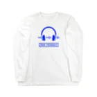 香庭くゆるのヘッドホン/音楽/MUSIC Long Sleeve T-Shirt