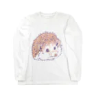 Lichtmuhleのくすみカラーのハリネズミ01 ロングスリーブTシャツ