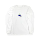 みにゆん　ねこのice cream Long Sleeve T-Shirt