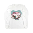 コンドウエミのLOVEにこんがらがったネコ Long Sleeve T-Shirt