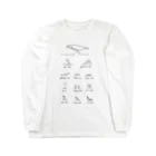 Kei Tanabeのホエールウォッチング Long Sleeve T-Shirt