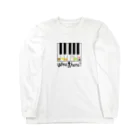 タキシードハムのピアノ Long Sleeve T-Shirt