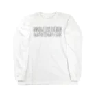 カナクギフォントの「百人一首 9番歌 小野小町」カナクギフォントL Long Sleeve T-Shirt