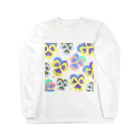 kirakoneのパンジー Long Sleeve T-Shirt