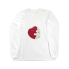 みにゆん　ねこのA loving puppy Long Sleeve T-Shirt