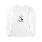 ネコノートショップ（neco-note shop）のビビ（つかねこ） ロングスリーブTシャツ