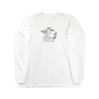 幻想水系branch　byいずもり・ようの鷸千百景　キアシシギ Long Sleeve T-Shirt