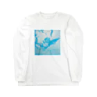 空間ペインター芳賀健太のメッセージ Long Sleeve T-Shirt