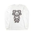 アキキムラの家で着たい！！！プロトタイプペット / PTP ドット絵ブラック Long Sleeve T-Shirt