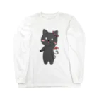 こたまおショップ【公式】の【まおたろう】うきうき Long Sleeve T-Shirt