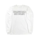 カナクギフォントの「百人一首 23番歌 大江千里」 Long Sleeve T-Shirt