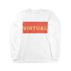 猫谷花火の気まぐれショップのVIRTUAL Long Sleeve T-Shirt