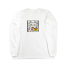 N's Creationのネコ、衝撃を受ける。 Long Sleeve T-Shirt