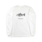 YOKOのニジマスさん（グレー） Long Sleeve T-Shirt