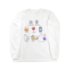 紅い羽の子 -ひよことぴよめろ-の適量を教えてくれるぴよめろ Long Sleeve T-Shirt