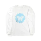 CUTOY MEMORY -可愛いおもちゃの思い出-の雪の蝶 ロングスリーブTシャツ