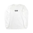 IQ18 のIQ18 LOGO  ロングスリーブTシャツ