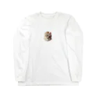 SuRa/AIイラストの王冠にゃんこ Long Sleeve T-Shirt