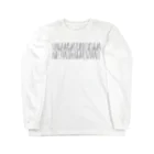 カナクギフォントの「百人一首 77番歌 崇徳院」カナクギフォントL Long Sleeve T-Shirt