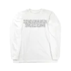 カナクギフォントの「百人一首 91番歌 後京極摂政前太政大臣」カナクギフォントL Long Sleeve T-Shirt