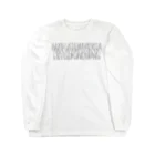 カナクギフォントの「百人一首 92番歌 二条院讃岐」カナクギフォントL Long Sleeve T-Shirt