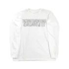 カナクギフォントの「百人一首 97番歌 権中納言定家」カナクギフォントL Long Sleeve T-Shirt