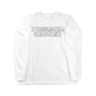 カナクギフォントの「百人一首 98番歌 従二位家隆」カナクギフォントL Long Sleeve T-Shirt