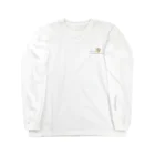 TukiのMessage_梟ロゴ(紫)  Long Sleeve T-Shirt