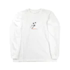 coco__sumi storeの猫のあしあと Long Sleeve T-Shirt