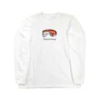 PokuStarの鮭カマ Long Sleeve T-Shirt