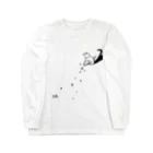 宇宙猫(そらネコ)/禅猫(ZenNeko)のほしとあそぶねこ。 Long Sleeve T-Shirt