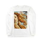 MUGEN ARTのヴィーナスの誕生 ボッティチェッリ 世界の名画 Long Sleeve T-Shirt