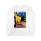 MUGEN ARTのゴッホ　夜のカフェテラス　Café Terrace at Night Long Sleeve T-Shirt