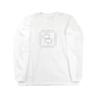 かえるの牧場のひつじ（線画） Long Sleeve T-Shirt