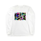 kinosuke01のロリポAIアシスタントで作ったジェネラティブアート「丸」 Long Sleeve T-Shirt