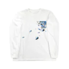 natoronの散る花、さかな Long Sleeve T-Shirt